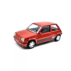   Renault R5 Supercinque GT - червен (1988) - Norev - 1:43