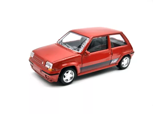 Renault R5 Supercinque GT - червен (1988) - Norev - 1:43