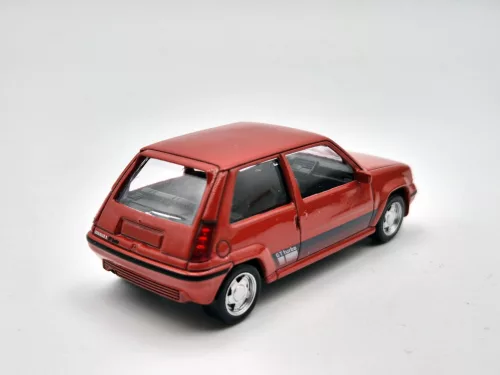 Renault R5 Supercinque GT - червен (1988) - Norev - 1:43
