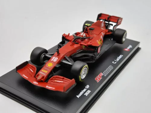 Ferrari SF1000 F1 #16 - Austrian GP (2020) - Charles Leclerc - С ПИЛОТ - Bburago - 1:43