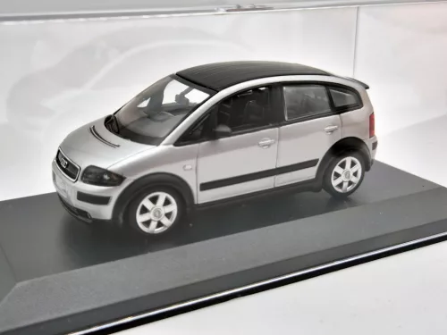 Audi A2 (2000) - сребрист - Maxichamps - 1:43