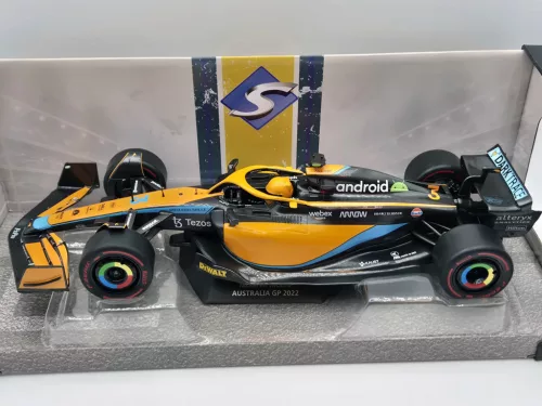 McLaren F1 MCL36 #3 (2022) Australian GP - Daniel Ricciardo - Solido - 1:18
