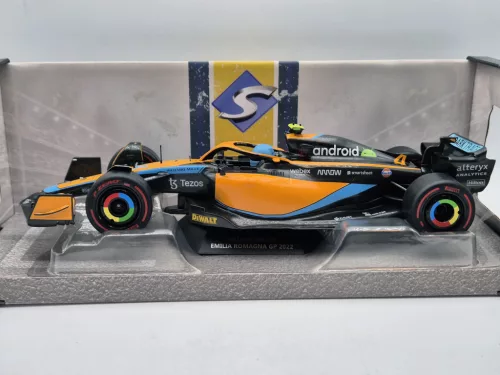 McLaren F1 MCL36 #4 (2022) 3rd Emilia Romagna Italy GP - Lando Norris - Solido - 1:18