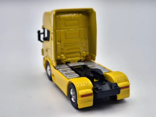 Scania R730 V8 Tractor Truck 2-Assi (2011) - жълт - камион - Welly - 1:64