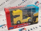 Scania R730 V8 Tractor Truck 2-Assi (2011) - жълт - камион - Welly - 1:64