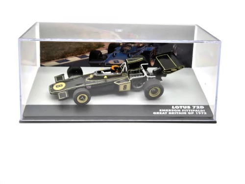 Lotus 72D F1 #8 (1972) Germany GP - Emerson Fittipaldi - С ПИЛОТ - Altaya - 1:43