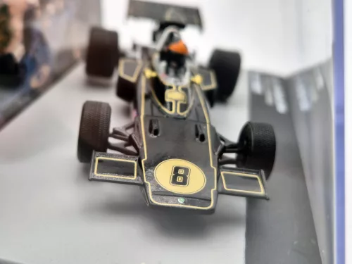 Lotus 72D F1 #8 (1972) Germany GP - Emerson Fittipaldi - С ПИЛОТ - Altaya - 1:43