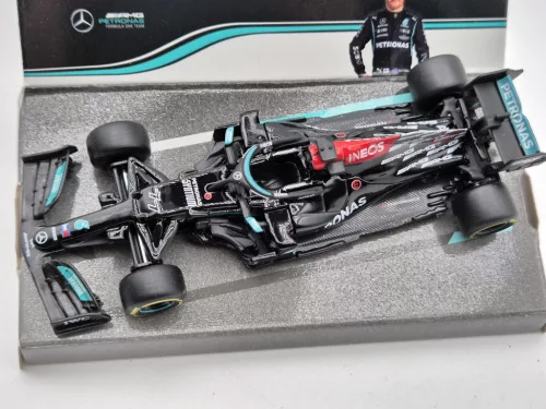 Mercedes W12 Mercedes M12 EQ Power F1 #77 (2021) - Valtteri Bottas - Bburago - 1:43
