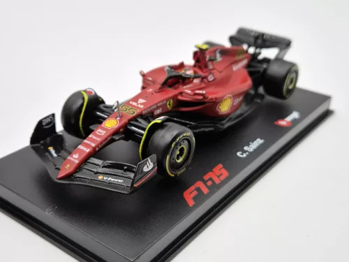 Ferrari F1-75 Scuderia F1 #55 (2022) - Carlos Sainz - С ПИЛОТ - Bburago - 1:43