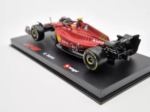 Ferrari F1-75 Scuderia F1 #55 (2022) - Carlos Sainz - С ПИЛОТ - Bburago - 1:43