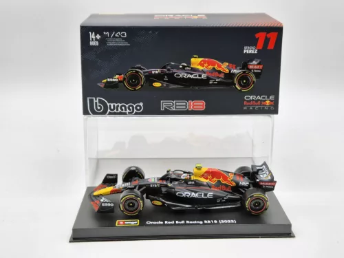 Red Bull F1 RB18 Team Oracle #11 (2022) - Sergio Perez - С ПИЛОТ - Bburago - 1:43