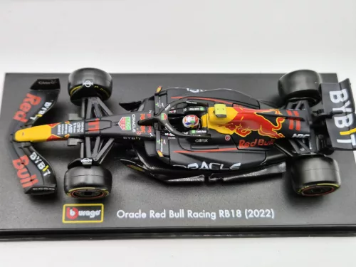 Red Bull F1 RB18 Team Oracle #11 (2022) - Sergio Perez - С ПИЛОТ - Bburago - 1:43