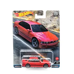 BMW E39 M5 (2001) - червен -  Hotwheels - 1:64