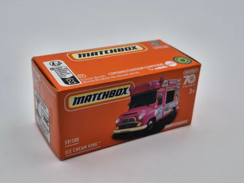 Ice Cream King - 59/100 - Matchbox - 1:64
