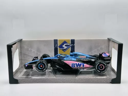 Renault A523 Team BWT Alpine F1 #10 #31 (2023) - Esteban Ocon / Pierre Gasly - синьо - Solido - 1:18