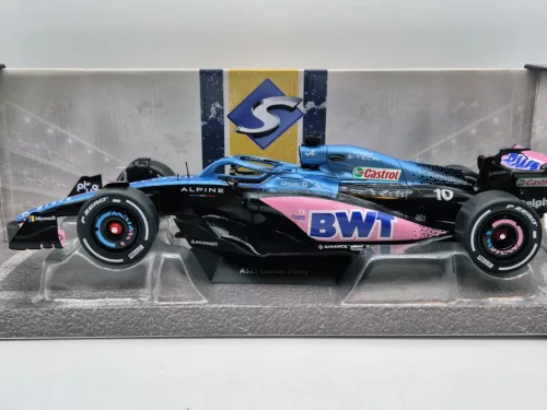 Renault A523 Team BWT Alpine F1 #10 #31 (2023) - Esteban Ocon / Pierre Gasly - синьо - Solido - 1:18