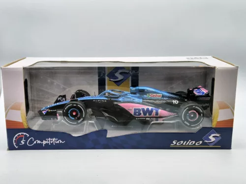 Renault A523 Team BWT Alpine F1 #10 #31 (2023) - Esteban Ocon / Pierre Gasly - синьо - Solido - 1:18