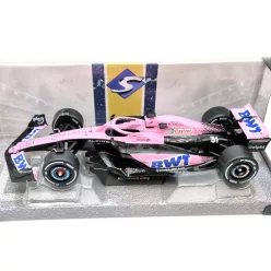   Renault A523 Team BWT Alpine F1 #10 #31 (2023) - Esteban Ocon / Pierre Gasly - розово - Solido - 1:18
