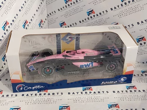 Renault A523 Team BWT Alpine F1 #10 #31 (2023) - Esteban Ocon / Pierre Gasly - розово - Solido - 1:18