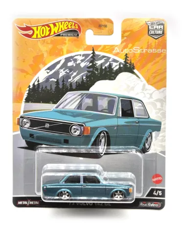 Hot Wheels Premium - Volvo 142 GL (1973) - Hotwheels - 1:64
