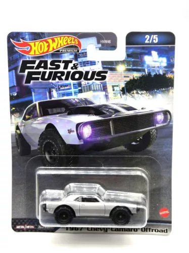 Hot Wheels Fast and Furious - Fast & Furious 2/5 - Chevrolet Camaro Offroad (1967) - Hotwheels - 1:64