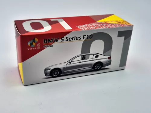 BMW F10 - бяло - Tiny Toys - 1:64