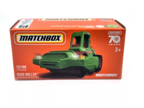 Road Roller - 52/100 - Matchbox - 1:64