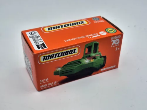 Road Roller - 52/100 - Matchbox - 1:64