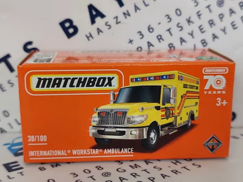 International Workstar Ambulance - 38/100 - Matchbox - 1:64