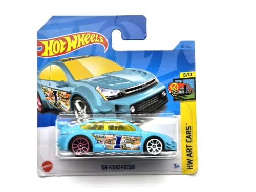 HW Art Cars - 8/10 - Ford Focus (2008) - Hotwheels - 1:64