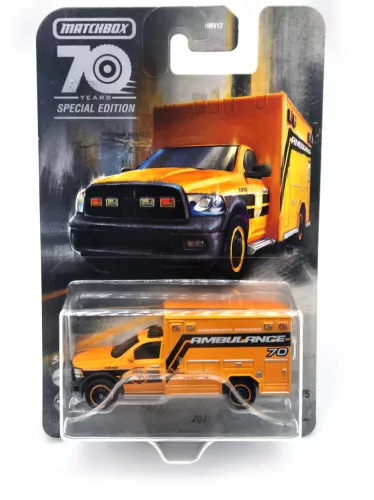 Matchbox 70 years Special Edition - 5/5 - RAM Ambulance (2019) - Matchbox - 1:64