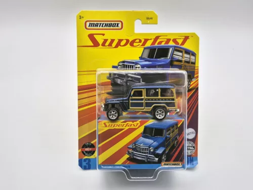 Matchbox Superfast - Willys Jeep Wagon (1962) - Matchbox - 1:64