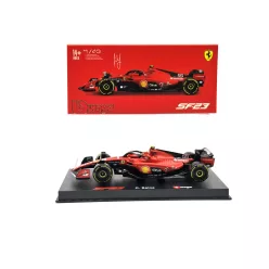   Ferrari SF-23 Team Scuderia F1 #55 (2023) - Carlos Sainz - С ПИЛОТ - Bburago - 1:43