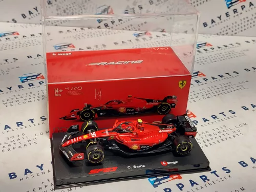 Ferrari SF-23 Team Scuderia F1 #55 (2023) - Carlos Sainz - С ПИЛОТ - Bburago - 1:43