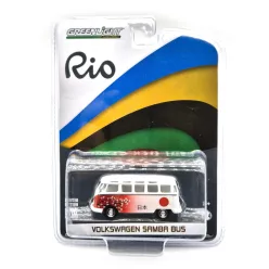   Volkswagen VW Samba Bus - Rio Olympics (2016) - Greenlight - 1:64