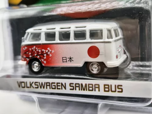 Volkswagen VW Samba Bus - Rio Olympics (2016) - Greenlight - 1:64