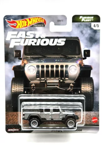 Hot Wheels Fast and Furious - Смъртоносно бързи 4/5 - Jeep Gladiator - Hotwheels - 1:64