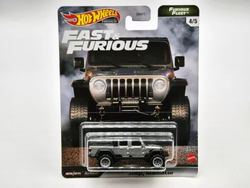Hot Wheels Fast and Furious - Смъртоносно бързи 4/5 - Jeep Gladiator - Hotwheels - 1:64