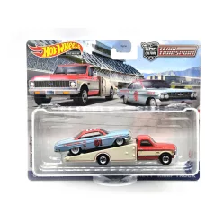   Hot Wheels Team Transport - Chevrolet Impala - Chevrolet Ramp Truck - Hotwheels - 1:64