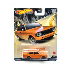   Hot Wheels Premium - Volvo 142 GL - оранжев - Hotwheels - 1:64