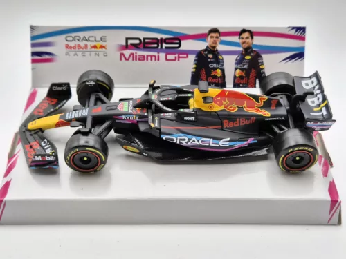 Red Bull RB19 Team Oracle F1 #1 (2023) - Miami GP - Max Verstappen - Bburago - 1:43