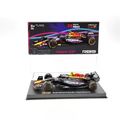   Red Bull RB19 Team Oracle F1 #11 (2023) - Miami GP - Sergio Perez - С ПИЛОТ - Bburago - 1:43