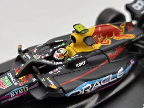 Red Bull RB19 Team Oracle F1 #11 (2023) - Miami GP - Sergio Perez - С ПИЛОТ - Bburago - 1:43