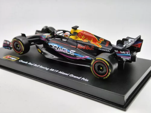 Red Bull RB19 Team Oracle F1 #1 (2023) - Miami GP - Max Verstappen - С ПИЛОТ - Bburago - 1:43