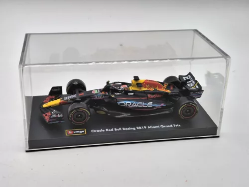 Red Bull RB19 Team Oracle F1 #1 (2023) - Miami GP - Max Verstappen - С ПИЛОТ - Bburago - 1:43