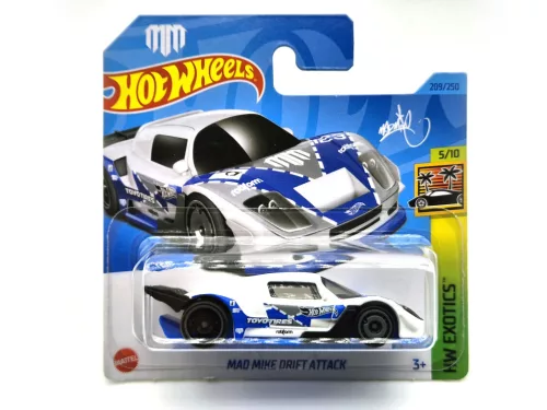 HW Exotics - 5/10 - Mad Mike Drift Attack - Hotwheels - 1:64