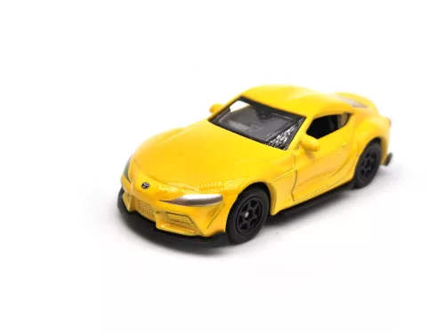 Toyota Supra - жълта - Welly - 1:64