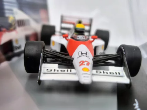 McLaren MP4/5B F1 #27 (1990) - British GP - Ayrton Senna - С ПИЛОТ - Edicola - 1:43