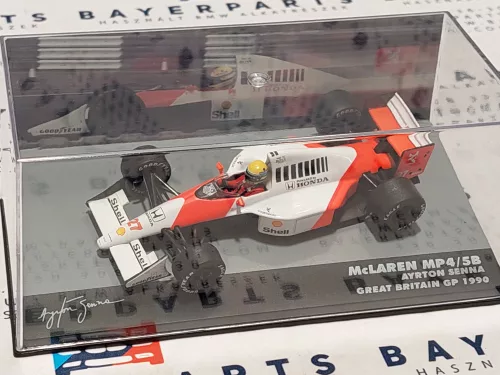McLaren MP4/5B F1 #27 (1990) - British GP - Ayrton Senna - С ПИЛОТ - Edicola - 1:43