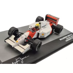   McLaren MP4/7 F1 #1 (1992) - Germany GP - Ayrton Senna - С ПИЛОТ - Edicola - 1:43
